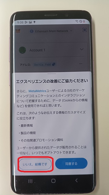 Metamask install picture 22